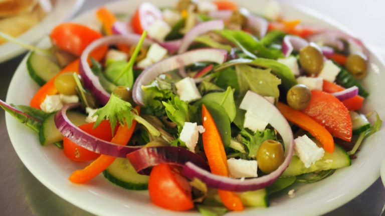 Is Keto Gluten-Free? Vegetable Salad on Plate